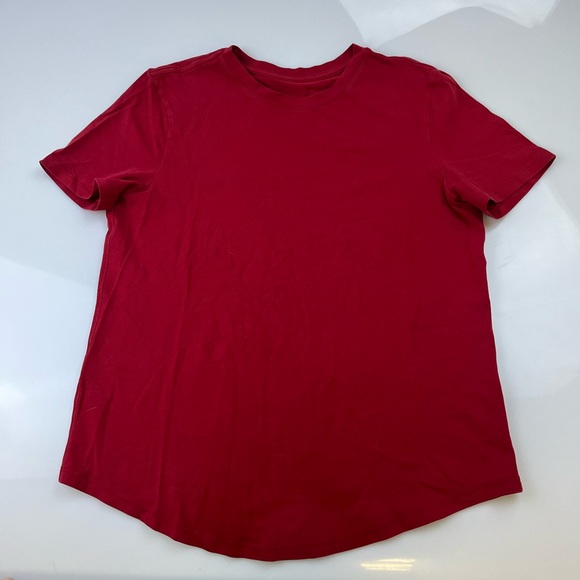 Lululemon Other - Lululemon Red Crewneck Shirt N248-26